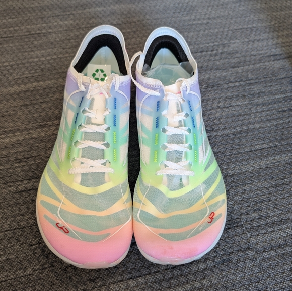 HYPER CARBON CP2 SPRINT TRACK SPIKES, Rainbow color, size men's 8, women's 9.5 - Picture 6 of 10